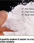 5 LB Plaster of Paris Powder - Hand Mold Casting Kit Powder, Gypsum Cement, Pottery & Ceramic Plaster Powder for Crafts, Sculpture, Diorama and Home Decor