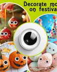 1200Pcs Black Wiggle Googly Eyes, 3D round Plastic Sticker Eyes, Self-Adhesive Eyes DIY Scrapbook Crafts Decoration, Crafts Gifts for Kids Age 4+ (4Mm-12Mm)