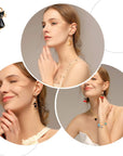 170Pcs Jewelry Making Charms Assorted Gold Plated Enamel Necklace Bracelet Charms Pendants for DIY Jewelry Making