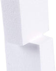 12 Pack Foam Blocks for Crafts, Polystyrene Brick Rectangles for Floral Arrangements, Art Supplies, Holiday Decor (4 X 4 X 2 In, White)
