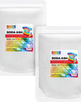 2 Pack Soda Ash for Tie Dye Shirts, DIY Projects, Arts and Crafts (2 Lbs in Total)