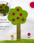 30 Pcs Assorted Size round Sponges Brush Set 4 Sizes DIY Painting Tools- Yellow