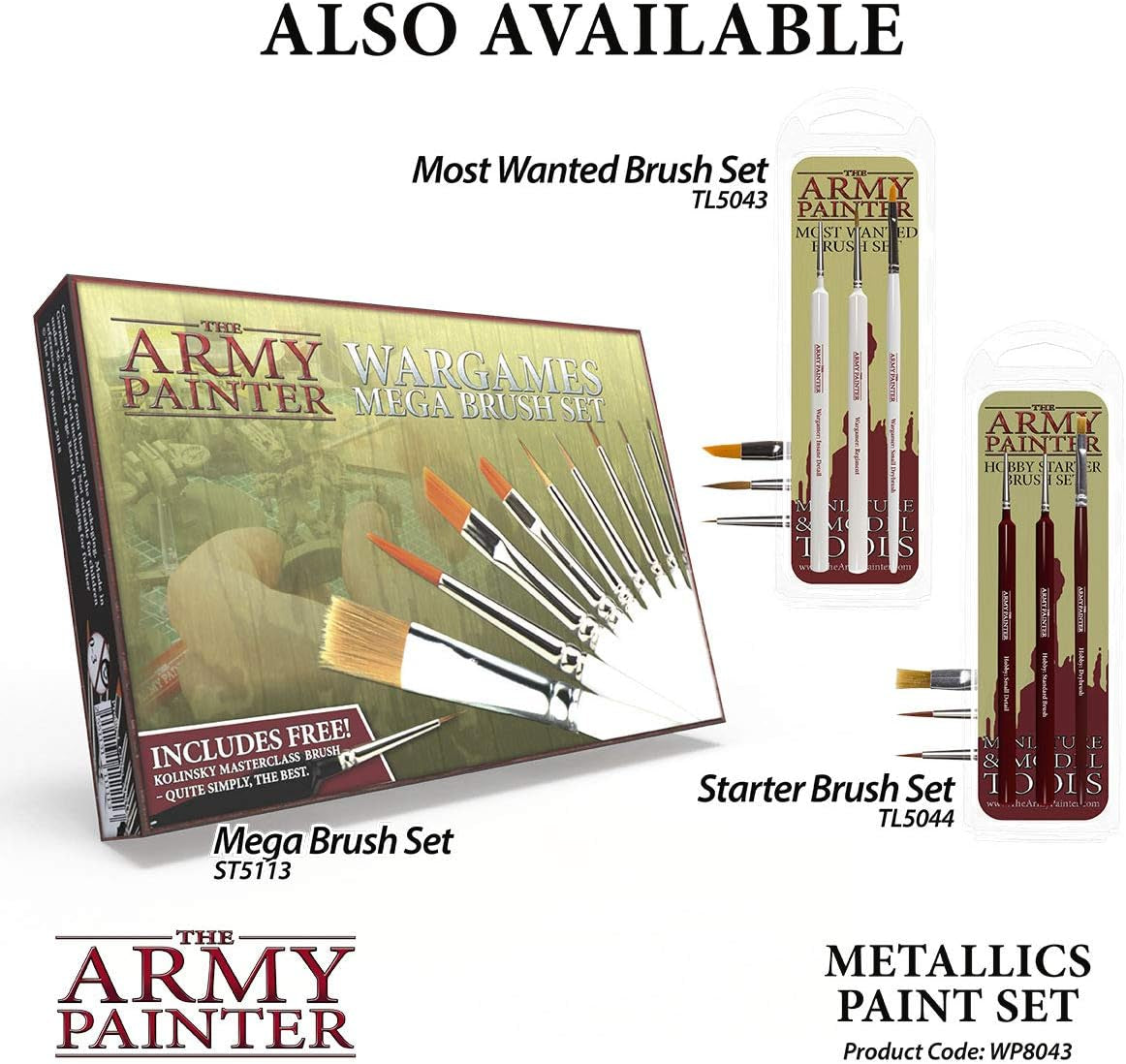 Metallic Paint Set-Hobby Acrylic Paint Set of 8 Metallic Acrylic Paint, 18Ml Dropper Bottles-Acrylic Hobby Paint Set of Acrylic Metallic Paint with Bright Gold Acrylic Paint Metallic