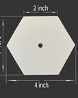 200Pcs 2 Inch Paper Piecing Paper for Quilting DIY Patchwork Sewing Crafts,Quilting Templates for Quilting Accessories Crafting Tools,Hexagon Quilting Papers