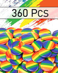 360 Pcs Gay Pride Pins round Rainbow Pinback Buttons 1.5 Inch LGBTQ Pins Rainbow Pins and Buttons LGBT Button Pin for Pride Month Events Parade Activities