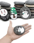 Rocks for Painting 20 Pcs 2.2-3.2” River Rocks for Paint Rock Natural Flat & Smooth Stones for Painting for Kids & Adult Craft Gift