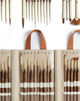 Artify Extreme Detail Paint Brushes, Miniature Paint Brushes for Models, 10Pcs Small Paint Brushes with a Handbag, Miniature Brushes for Fine Detailing - Acrylic, Watercolor,Oil,Models