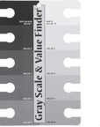 Color Wheel Pocket Guide with Gray Scale Value Finder – for Both the Amateur and Professional Artists