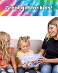 Tie Dye Kit for Kids Age 8-12 & up Girls Boys Teens, Clothing Shirt Fabric Dye Arts and Crafts Gifts Party Supplies, Kids Tie Dye Kit for Large Group, 18 Pre-Filled Bottles W/14 Colors