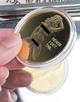 2 Pcs Double Side Sexy Woman Coin Adult Challenge Lucky Girl Commemorative Coins, LY1457
