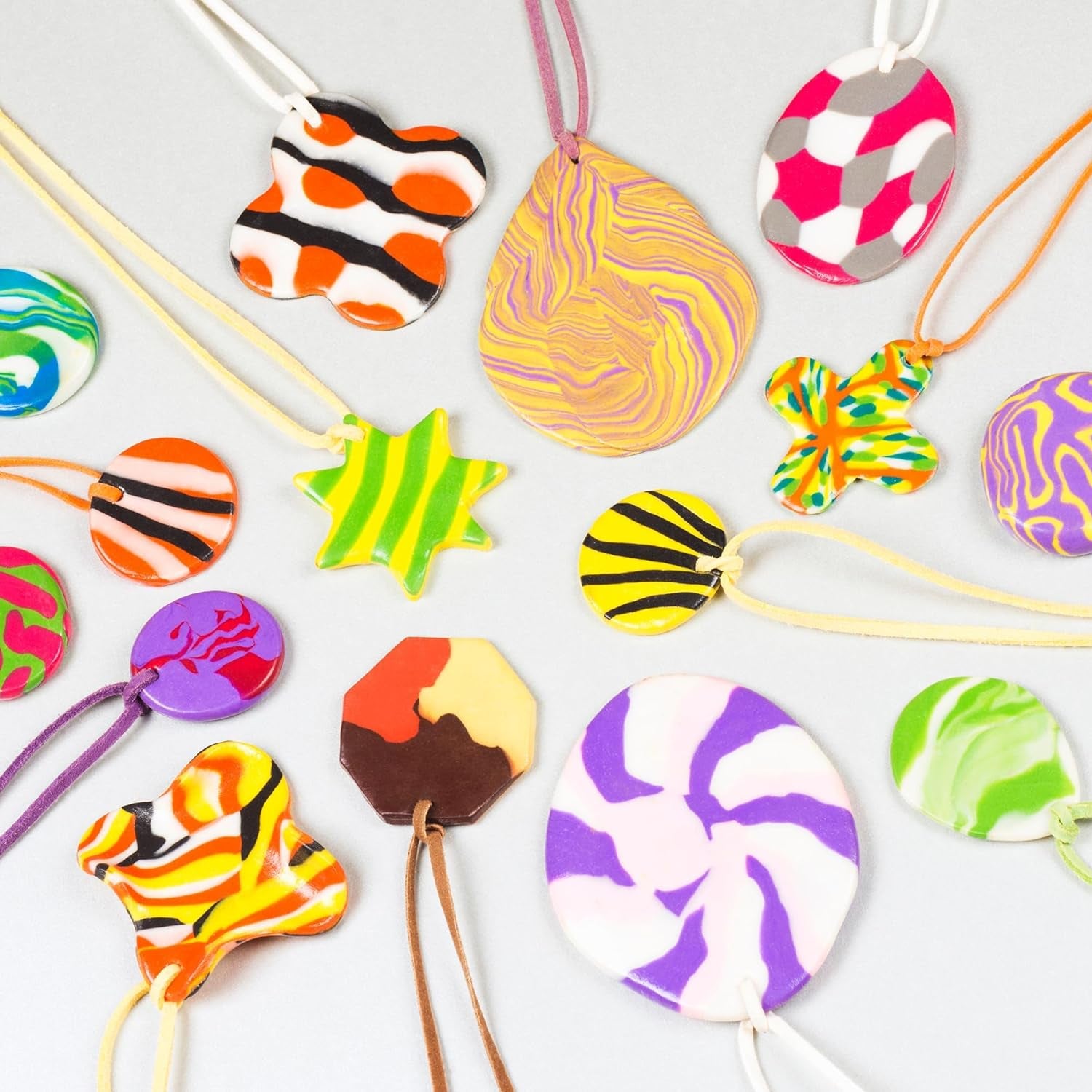 Polymer Oven-Bake Clay 50 Color Starter Kits, Modeling Sculpting Clay with Sculpting Tools, Accessories, Kids Arts and Crafts Gifts.