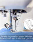 4 Pieces Serger Blade Sewing Machine Blades Serger Knife Overlock Blade Household Overlocker Knife Set Compatible with Brother 925D 929D 935D 1034D Upper and Lower Knife X77683001 XB0563001