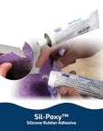 Sil-Poxy™ Silicone Rubber Adhesive - 3 Ounce Tube