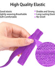 40 Yards Fold over Elastic Solid Color Trim Elastic 40 Colors Ribbon Sewing Stretch Elastic Foldover Elastic Ribbon Band for Baby Girls Hair Bow DIY Craft Hair Ties Headbands