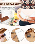 Letter Stamps, 70Pcs Alphabet Stamps for Clay, Wooden Rubber Letter Number and Symbol Stamp Set for Scrapbooking Supplies DIY Craft Card Making