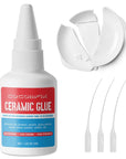Ultimate Ceramic Glue, Proper for Ceramic & Porcelain,30G – Waterproof, High Temperature Resistant and Food Grade Material.
