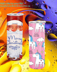 Sublimation Skinny Tumbler Straight Blank White 20Oz - Sublimation Tumblers for Heat Transfer, Stainless Steel Coffee Cup with Shrink Wrap Sleeve & Heat Tape | Vinyl DIY Gifts, 6 Pack