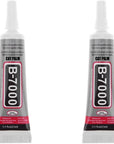 B-7000 Adhesive, Multi-Function Glues Paste Adhesive Suitable for Glass, Wooden, Jewelery, Rhinestones, 0.9 Oz, 2 Packs