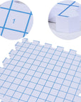9 Pack & Crochet Project, Extra Thick Knitting Blocking Mat with Grid Lines,Knitting Mats with 100 T-Pins and Storage Bag