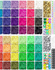 5342 PCS Clay Beads for Friendship Bracelets Making Kit, 24 Rainbow Colors Jewelry Making Supplies Heishi Beads with Elastic String and Organizer Gifts for Teen Girls Ages 6 7 8 9 10 11 12