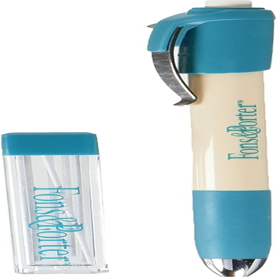 Mechanical Fabric Pencil Fons & Porter, 11 Piece Set, White