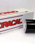 651 Permanent Adhesive Black Gloss Vinyl (12 Inches X 6 Feet)