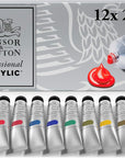 Artists' Acrylic Color 12-Tube Set, 20Ml
