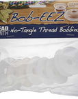 No-Tangle Thread Bobbins, String Organizer, Ideal for Kumihimo or Cord Management (1 7/8 Inches, Set of 8)