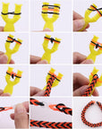 Rubber Band Bracelet Kit - 23 Colors Loom Bracelet Making Kit for Kids, Durable Loom Bands Kit for Beginners Girls Boys Birthday Parties Creativity Gift Art Craft Kit, Loom Bracelet Kit