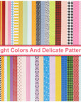 50 Rolls Washi Tape Set, Decorative Adhesive Tape for Scrapbook, Arts & Crafts, Journals, and Planners, Each Rolls 5Yd Total 250Yd (Pink)