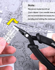 DIY Tools Set for Metal Earth Model Kits, 2Pcs/Set Professional Clipper and Needle Nose Pliers for Metal Puzzles Assembling Cutting and Bending Tools Kit