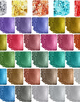 Mica Powder - 32 Pearlescent Epoxy Resin Color Pigments Set- Natural Cosmetic Grade Pigment for Soap Dye, Lip Gloss, Nail Polish, Makeup, Epoxy Resin, Candle Making, Bath Bombs, Slime, 5G/0.18Oz
