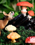 Life like Mushroom Polymer Clay Casting Silicone Mold and Veiner for Fondant Cake Decorating, Modelling Chocolate