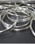Lot 1000 Pc 1" Bulk Split Rings /Locksmith Give Away Keyrings / 1.1Mm X 28Mm/New