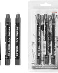 Jumbo Water Soluble Graphite Sticks Set of 3, Soft 12B, 10B, 8B