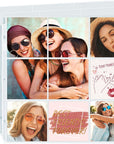 4X4 Photo Album Sleeves - Fits 12X12 3 Ring Album Binder (25 Pack), 12 X 12 Scrapbooking Pages with 9 Square Pockets, Picture Page Refill Hold 450 4 X 4 Prints, Archival Quality