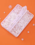 Silicone Earring Backs for Studs, 550 Pcs 6 Styles Clear Soft Earring Backings Hypoallergenic Rubber Plastic Earring Backs Clutch Stoppers Replacement Kits for Fish Hook Earring Studs Hoops