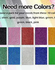 Sticky Glitter Foam Sheets, 20 Packs Thick Self-Adhesive Sparkle EVA Paper Stickers for School Projects, 30 X 20Cm (Multi-Color)