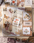 Aesthetic Journaling Supplies Kit, Bullet Journals Set Junk Journal, Vintage Scrapbooking Stationary, Arts Craft Scrapbook Kit, Large Collection for Teenage Girls Women Adults Beginners