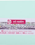 T9314-035M 452370 Sketchbook, Drawing Notebook, 8.3 X 5.9 Inches (21 X 15 Cm), Fresh Mint