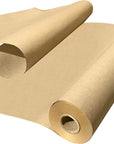 Made in USA Brown Kraft Paper Jumbo Roll 30" X 2400" (200Ft) Ideal for Gift Wrapping, Art, Craft, Postal, Packing, Shipping, Floor Protection, Dunnage, Parcel, Table Runner, 100% Recycled Material