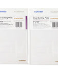 9 X 12.5" Clear Cutting Plates Die Cutting Machine Accessaries Pack of 2