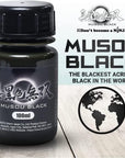 , World Blackest Acrylic Paint, 100Ml X 2 Pack, 3.38 Fl Oz (Pack of 2)