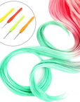 4 Pieces Hair Needles Crochet Hooks Precision Metal Needles Crochet Knitting Needles with Soft Handles, 1 Mm, 1.25 Mm, 1.5 Mm, 1.75 Mm, 4 Colors
