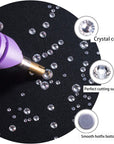 5040Pcs Clear Rhinestones for Crafts, Flatback White Nail Gems, Craft Glass Diamonds Stones with Tweezers and Picking Pen, SS6-SS20 Crystal