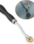 Wheel Leather Sewing Stitch Spacing Paper Craft Tool Roulette 4Mm
