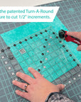 Quilt Ruler 12-1/2In Square - CGR12