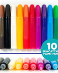 Yes Suncatcher Paint Pens 10 Pack, 10Ml Nontoxic Suncatcher Paint Pens for Window Art, Window Art Paint Refill, Paint Projects, Suncatchers Sold Separately