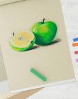 9" X 12" Premium Pastel Paper Pad, 80 Pound (180Gsm), Assorted Natural Tone Paper Colors, Pad of 16-Sheets (Pack of 2 Pads)