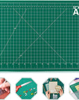 Self Healing Sewing Mat, Rotary Cutting Mat Double Sided 5-Ply Craft Cutting Board for Sewing Crafts Hobby Fabric Precision Scrapbooking Project 9Inch X 12Inch(A4)